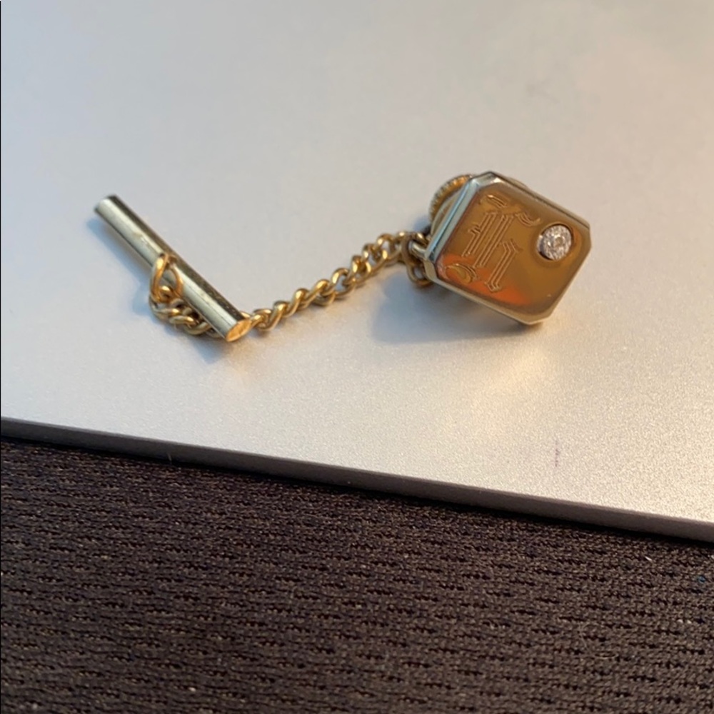 2/$5 Initial “H” Tie Pin